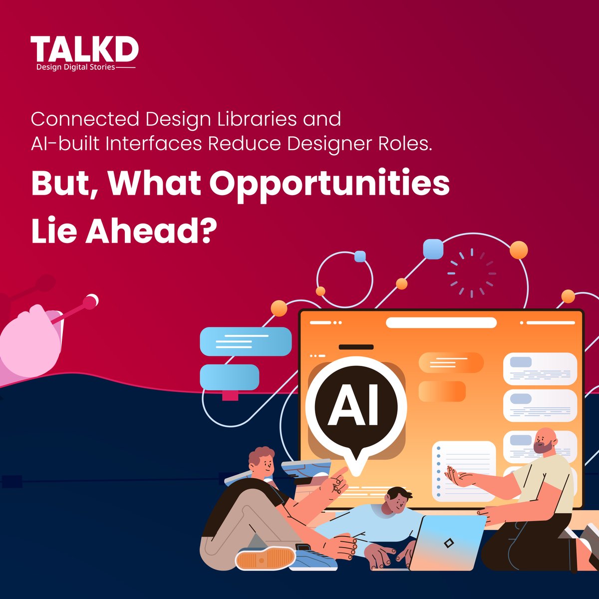 talkdInc's tweet photo. Experience the power of AI in design with TALKDSTARS. As AI streamlines tasks, designers elevate their roles, focusing on strategic thinking and purposeful decisions. Connect now to get the best in design innovation.
#TALKD #AI #AIForDesigners #2024Outlook https://t.co/qWsd4Xfo73