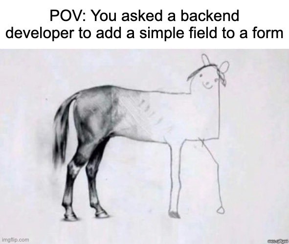 As a backend developer, this is !true.