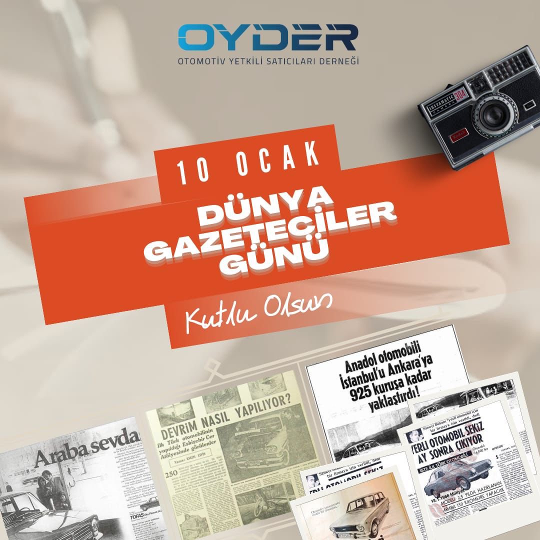 Tüm basın emekçilerinin 10 Ocak Çalışan Gazeteciler Günü kutlu olsun. 
#10ocakçalışangazetecilergünü