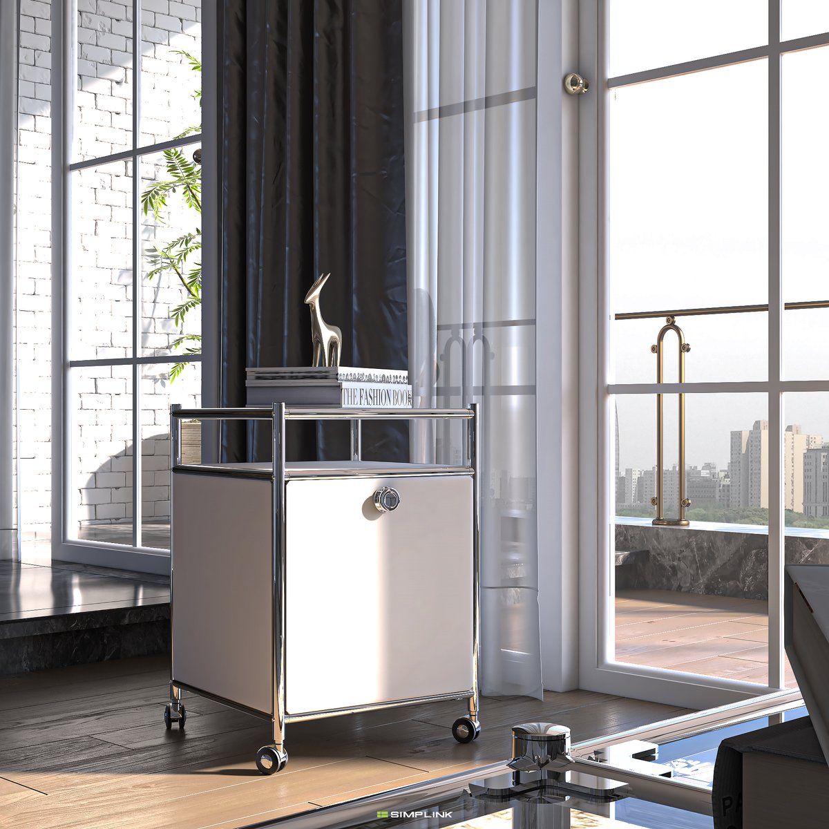 Simplink_Store's tweet photo. An elegant flap door storage cabinet, combining simplicity with functionality. Ideal for use as a bedside table or small cabinet, it comes with additional wheels, allowing for easy mobility like a stylish trolley.
#simplink #simplinkstyle #storagecart #cabinet #sideboard https://t.co/bP90cWKugO