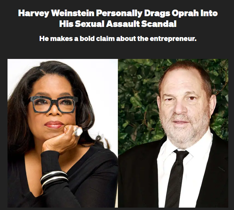 sumlemardu71957's tweet photo. @AlejoCatafracto @destapandolose1 Si no sabes inglés y no estás enterado de lo que pasa en EEUU mejor calla, ignorante. 

"Harvey Weinstein (pedófilo judío de Hollywood) arrastra personalmente a Oprah dentro de su escándalo de abuso sexual" https://t.co/ETNWe2sNvH