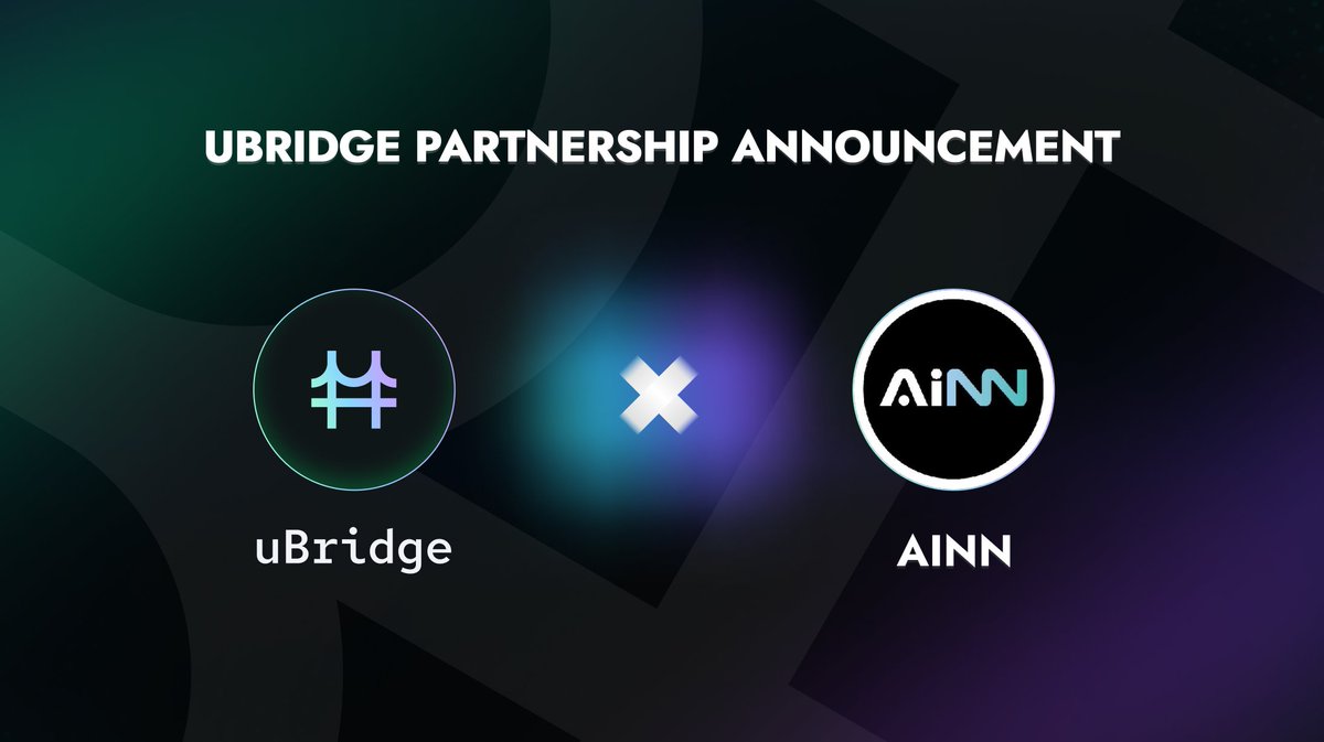 uBridgeOfficial's tweet photo. #uBridge x #AINN
🔥As the AI leader among BRC20 tokens, $AINN opens up endless possibilities.
Thrilled to partner with the @AINN_BRC20 community – together, we're pushing the boundaries of 'infinite'. Let's explore this limitless journey! 🌌🤖

#BRC20 #AIRevolution https://t.co/u75oVDF4s2