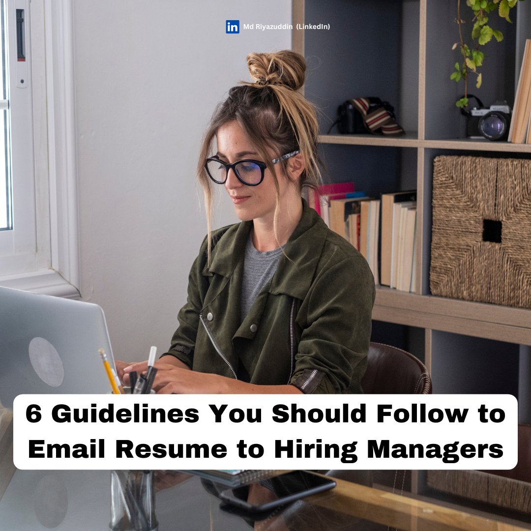 riyazmd774's tweet image. 𝟔 𝐆𝐮𝐢𝐝𝐞𝐥𝐢𝐧𝐞𝐬 𝐘𝐨𝐮 𝐒𝐡𝐨𝐮𝐥𝐝 𝐅𝐨𝐥𝐥𝐨𝐰 𝐭𝐨 𝐄𝐦𝐚𝐢𝐥 𝐑𝐞𝐬𝐮𝐦𝐞 𝐭𝐨 𝐇𝐢𝐫𝐢𝐧𝐠 𝐌𝐚𝐧𝐚𝐠𝐞𝐫𝐬🤩

Follow these 6 steps to learn how to Email a Resume &amp;amp; Cover Letter like a professional 

📌Read and follow any instructions provided by the employer…