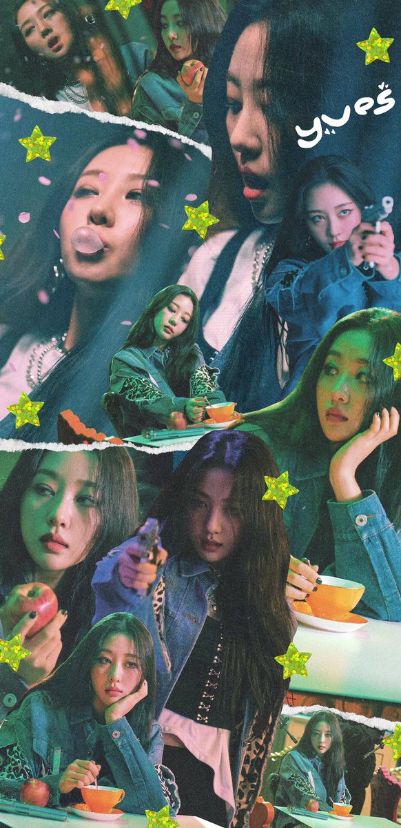 Yves [NOT FRIENDS] wallpaper collage by SHEEP! 🦷 

#LOONA #YVES