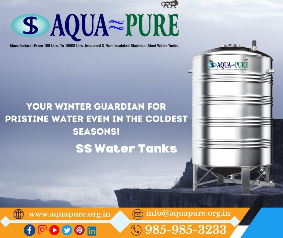Brave the winter chill with confidence! Aquapure's SS Water Tanks - your shield for maintaining water purity, no matter the freezing temperatures.💧🌍 
🌐aquapure.org.in
📞985-985-3233
#AquapureSmartTanks #InnovativeWaterSolutions #CleanWater #SurakshitPaani