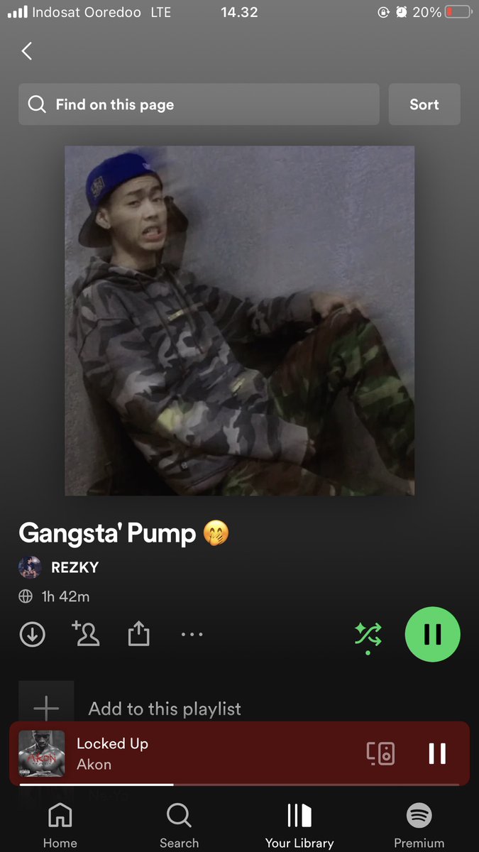 rizkynusaa's tweet photo. Gatau suka pisan sama pumping playlist spotify gua 🤭 https://t.co/hFuWD9U8eh