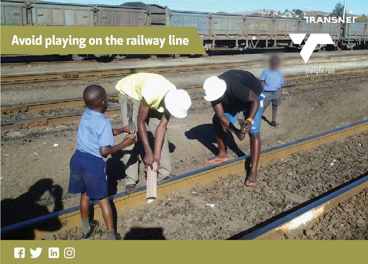 ReliableTFR's tweet photo. As we wrap the festivities, we urge all community members who live near the railway lines to educate children on the dangers of playing in and around the railway.#TFRCares https://t.co/lfj9lktmMI