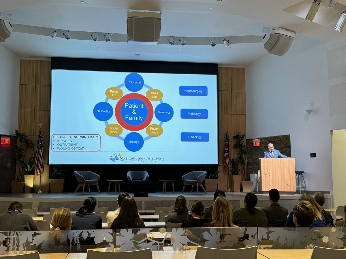 Peter L. Lu, MD, MS (@pllu) on Twitter photo Dr. <a href="/drrichardwood/">Richard Wood</a> reviewing the 10-year journey of <a href="/NCHColorectal/">Peds Colorectal, Nationwide Children's Hospital</a>.
Impressive what can be done when a center is designed around the patient - both ones here & ones we’ll never meet. 👏
<a href="/CarloDiLorenzo1/">Carlo Di Lorenzo</a> <a href="/deslilo/">Desale Yacob, MD / ዶር. ደሳል ያቆብ</a> <a href="/Dr_Alessandra_G/">Alessandra Gasior, DO,FACS</a> <a href="/ihalawe/">Ihab Halaweish</a> <a href="/KarenDiefenbach/">Karen Diefenbach </a> <a href="/MarcLevittMD/">Marc Levitt</a> Dr. <a href="/drrichardwood/">Richard Wood</a> reviewing the 10-year journey of <a href="/NCHColorectal/">Peds Colorectal, Nationwide Children's Hospital</a>.
Impressive what can be done when a center is designed around the patient - both ones here & ones we’ll never meet. 👏
<a href="/CarloDiLorenzo1/">Carlo Di Lorenzo</a> <a href="/deslilo/">Desale Yacob, MD / ዶር. ደሳል ያቆብ</a> <a href="/Dr_Alessandra_G/">Alessandra Gasior, DO,FACS</a> <a href="/ihalawe/">Ihab Halaweish</a> <a href="/KarenDiefenbach/">Karen Diefenbach </a> <a href="/MarcLevittMD/">Marc Levitt</a>