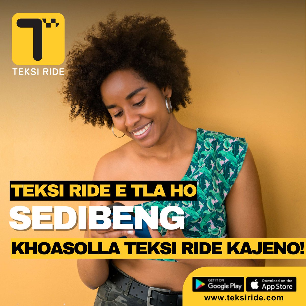 EXCITING NEWS - Vaal Triangle! Teksi Ride's zooming in to shake things up in your area soon. Mark your calendars and get set to book your first ride! 🚀

#RideTheVaalVibes#VaalTriangle #LaunchingSoon