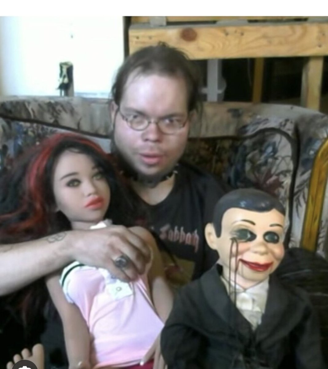 Nobody stole the sex doll. The running theory is that he destroyed it in a  fit of the rage. He got another tiny sex doll (fun sized Felicia) that he  also destroyed.