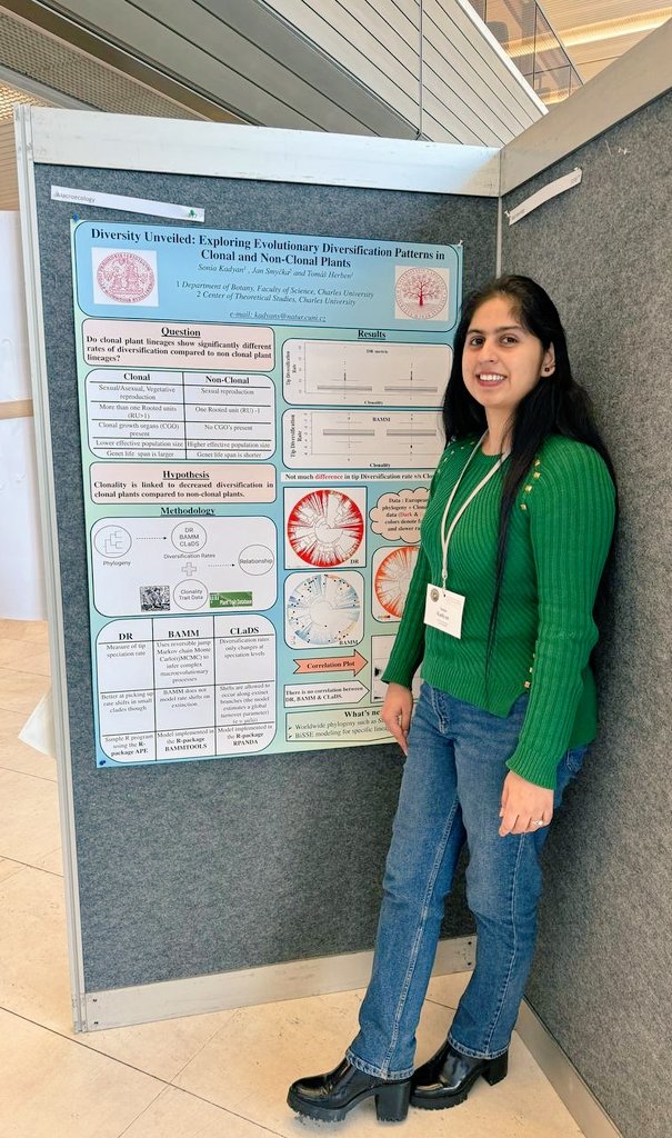 Sk74823's tweet photo. "Just had an incredible time at #IBS2024, Presented my first-ever poster and had the chance to connect with some fascinating folks. Biogeography rocks!" 🌍🔬 #IBS2024! https://t.co/RBCmCGDRji