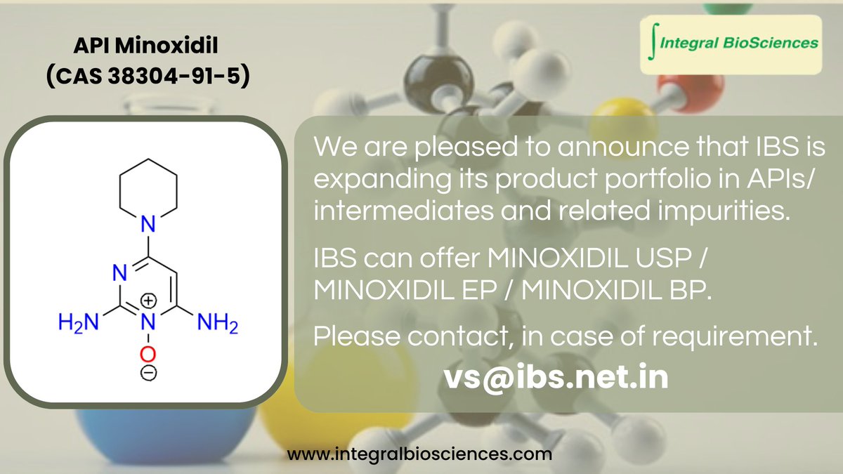 #APIsynthesis is a complicated and multi-step process involves various chemical transformations and operations on a range of raw materials with different #physicochemicalproperties. The #scientificteam at IBS has the expertise and skills needed for #APIsynthesis.
___

Contact us