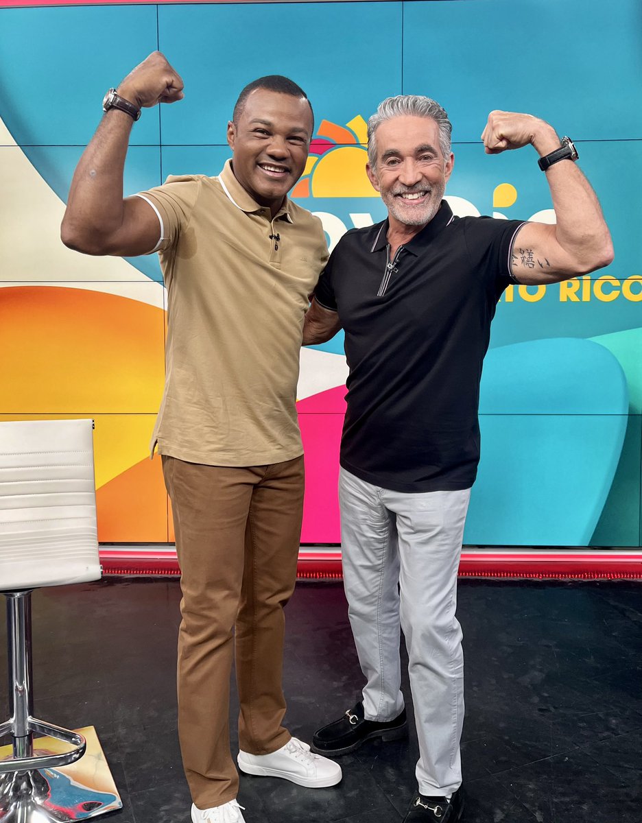 En #hoydiapr con el mejor!!!! Vamo’arriba PuertoRico!!!💪🏼💥🇵🇷