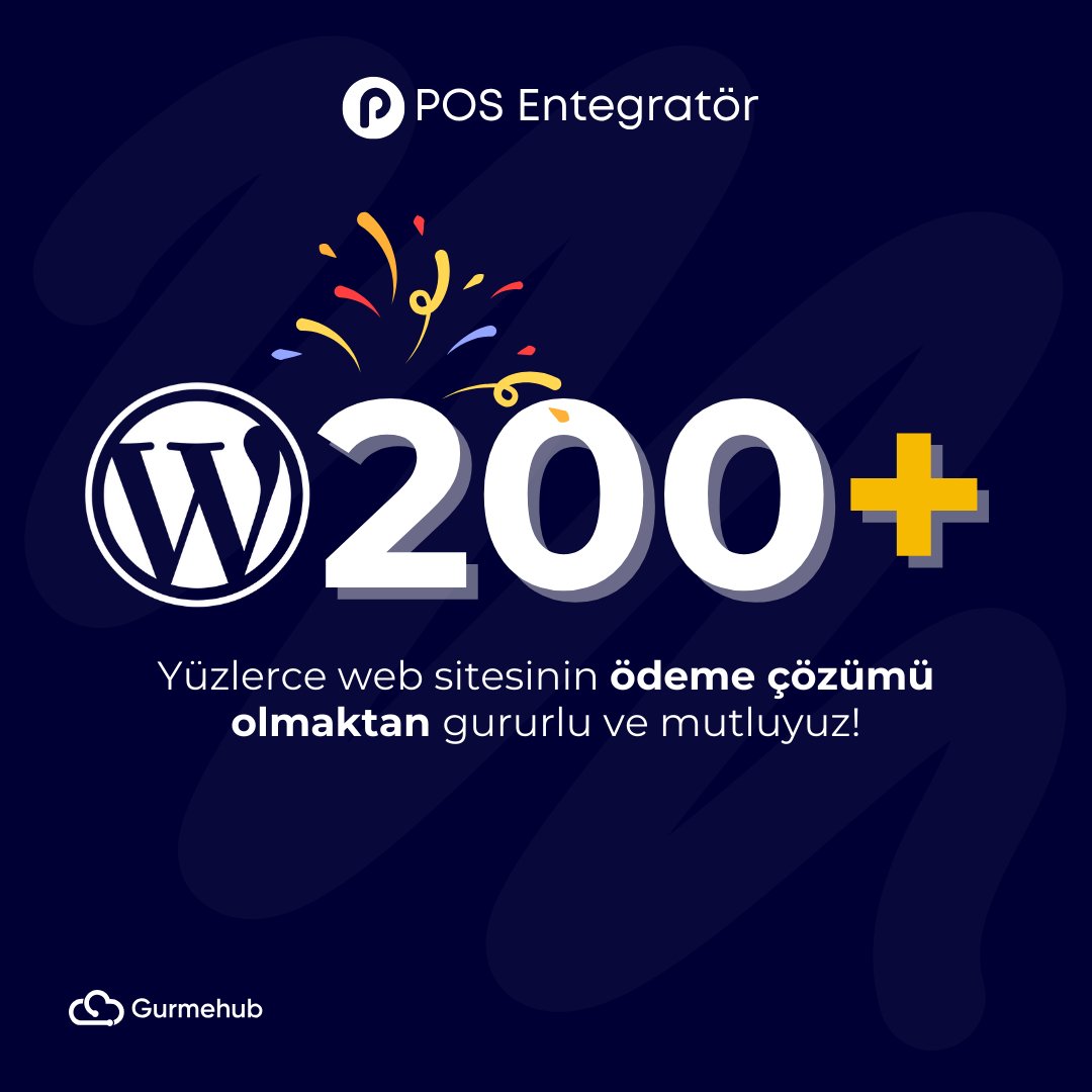 GurmeHub's tweet photo. Yüzlerce web sitesinin ödeme çözümü olmaktan gururlu ve mutluyuz! https://t.co/t8nDGVcfoq