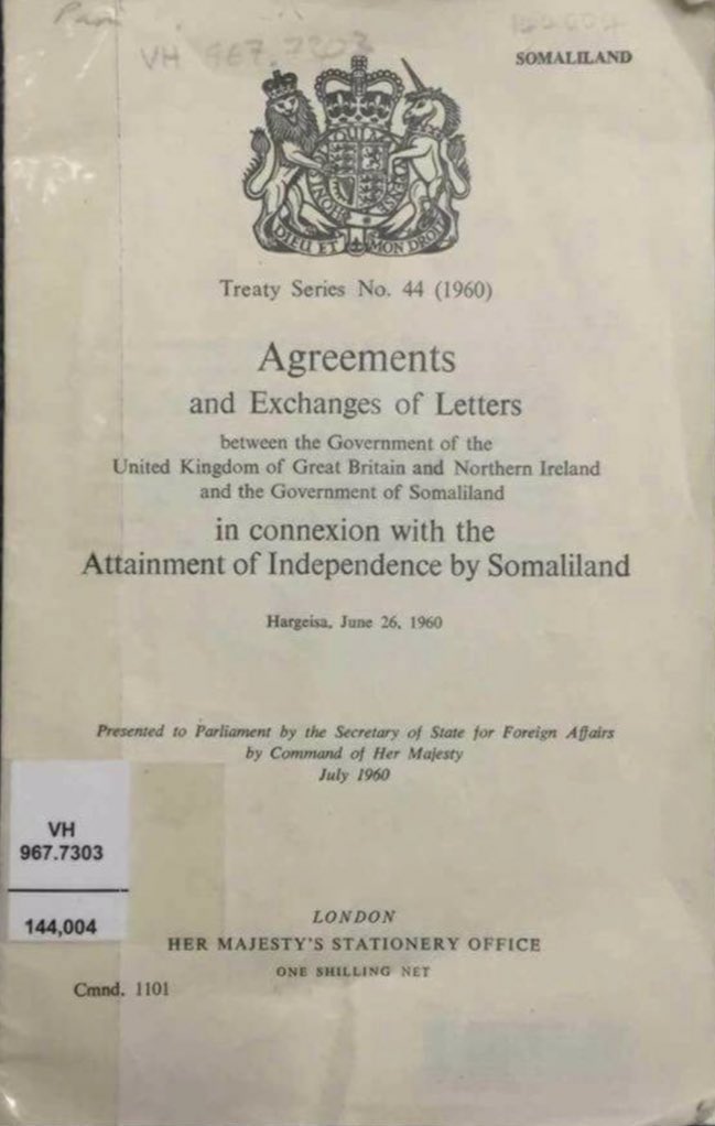 Fact Somaliland is an older country than neighbouring failed state Somalia?
#Somaliland is not a new Country
Somaliland is re-gaining its Recognition.
Somaliland is not of Somalia.!
#SupporttheMoU.
#RecognizeSomaliland #55thAfricanState