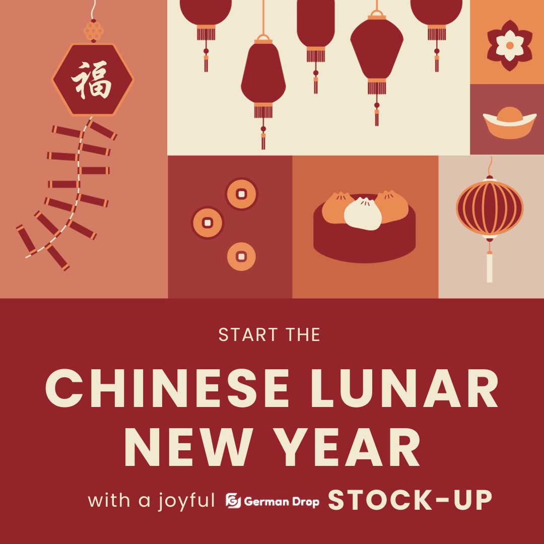 german_drop's tweet photo. 🎉 Celebrate #ChineseNewYear with #germandrop! 🎉 As #CNY approaches, potential #factory breaks may affect #production, but no worries – GD has you covered! 🏮
Get a free 90-day #warehousing service and ongoing support, even during CNY holidays, for smooth #ORDER processing. 🤝 https://t.co/ElyblUWySz