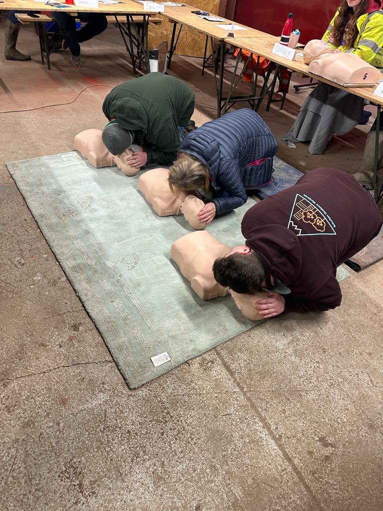 DKSLimited's tweet photo. From bandages to branches - our team have been levelling up recently with first aid and tree survey training ⛑️🌳

#trainingdays #staffdevelopment https://t.co/dmRXpQ6LXz