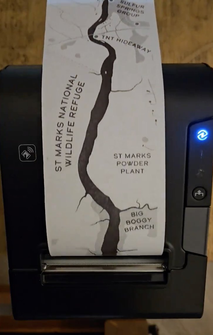 LoveStats's tweet photo. Map with a receipt printer https://t.co/es2RNHJYCl #FlowingData #DataViz #Insights https://t.co/98ArS2k6De