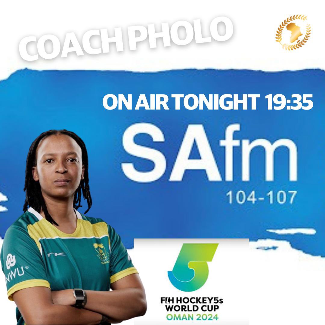 Catch me on <a href="/SAfmRadio/">SAfmRadio 📻</a> tonight… <a href="/Lenn_Moleko/">Sefofane</a> will be chatting to me about the <a href="/FIH_Hockey/">International Hockey Federation</a> #Hockey5s #WorldCup &amp; our #crowdfundingcampaign #ItsThe5sMagic
fundyourpassion.protouch.africa/product/south-…