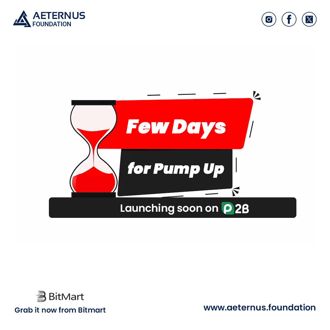 AeternusF's tweet image. Yes you read it right 👍

Only a few days are left ◀️ - You have a chance to buy in Dip 👍

Grab it now from Bitmart
Launching soon on P2B

Bitmart-bitmart.com/trade/en-US?sy…
Website-aeternus.foundation

#CryptoExplainer #NFTDecoding #ATRNO #Web3 #blockchain #Altcoin