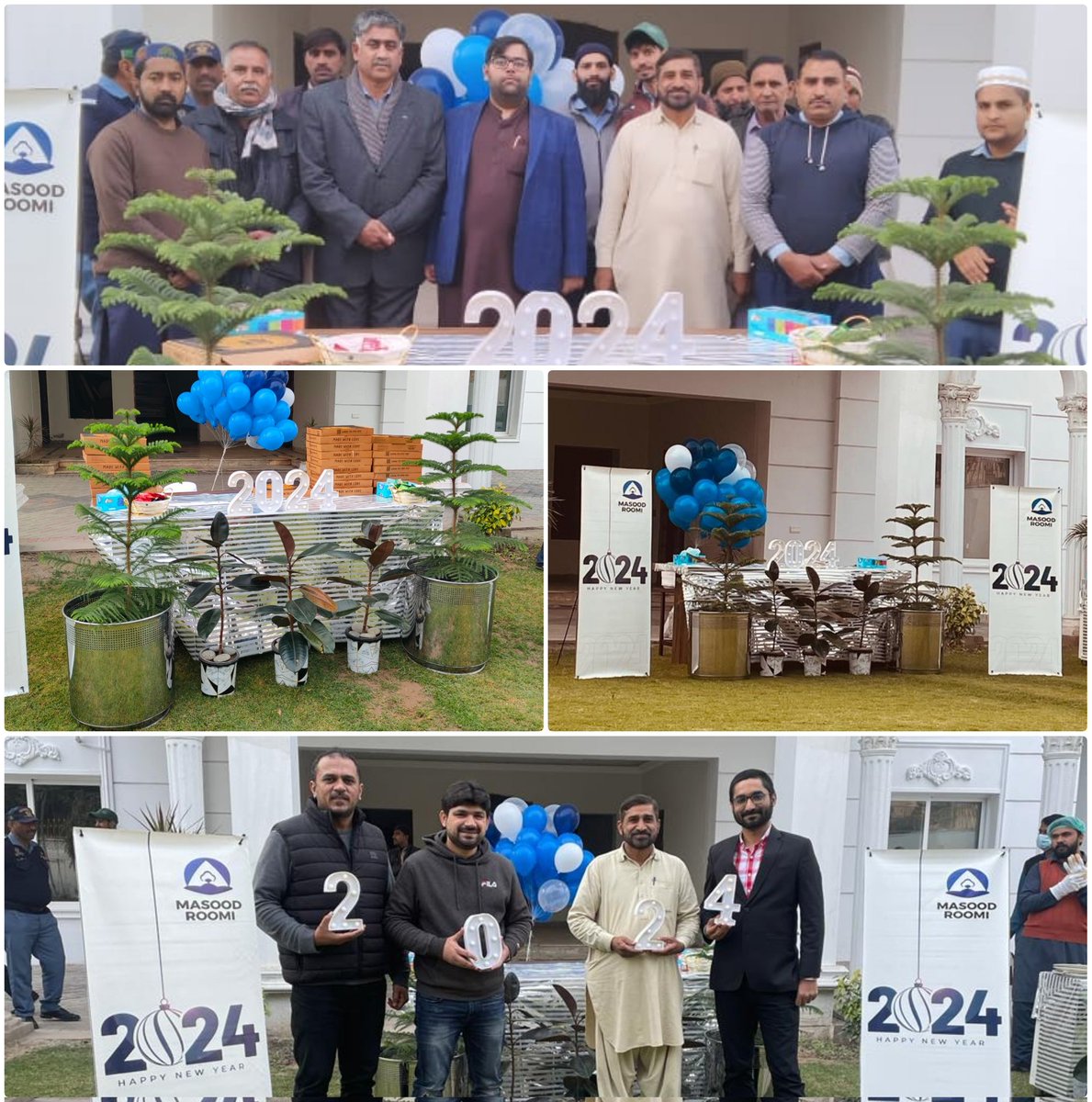 MasoodRoomi2's tweet photo. Masood Roomi organized an outdoor pizza party for the employees, marking a successful celebration of the new year. 

This refreshing break from the usual office routine provided an opportunity for the team to revitalize their energy while contemplating their new year resolutions. https://t.co/kjMqUjOxxA