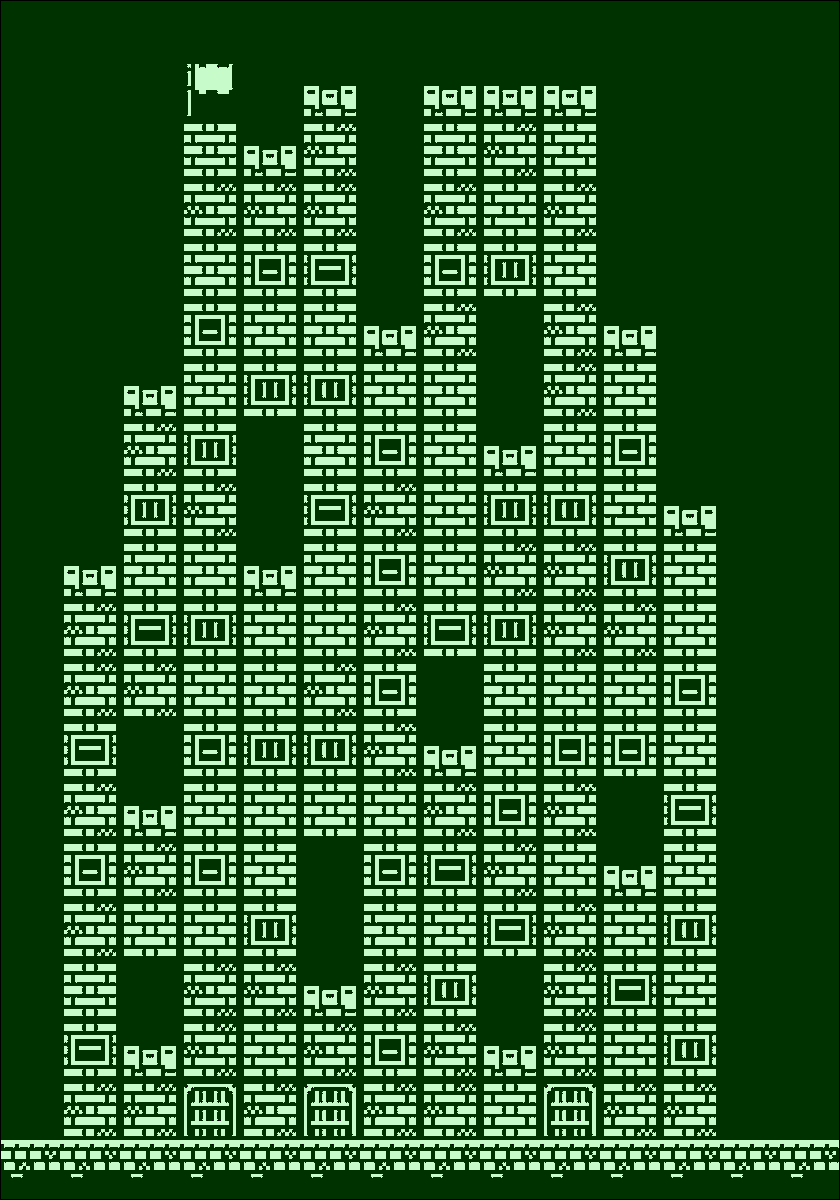 grosgg's tweet photo. Playing with wave function collapse again. Seeing the algorithm build these towers is fun. https://t.co/1BkKV1qT4P https://t.co/OjyuVhRhMK