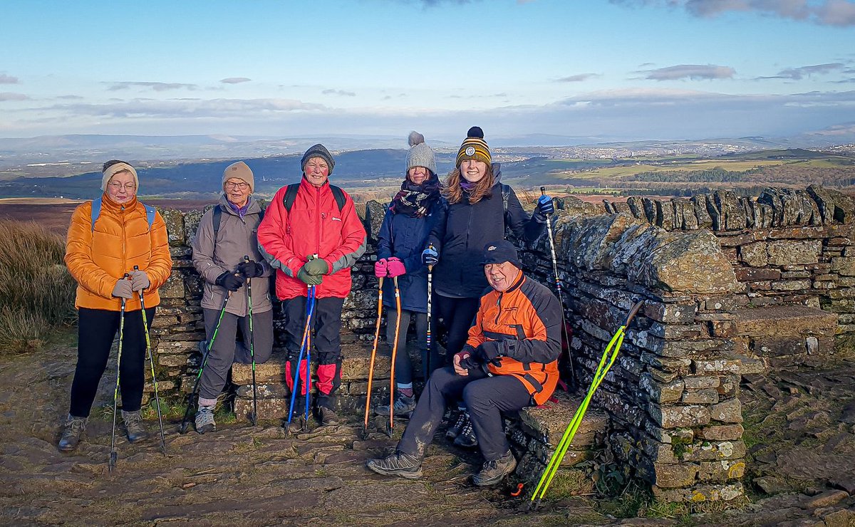 Yesterday’s Nordic Walking group had fantastic weather and view from the top.
Would you like to find out about Nordic Walking? Give us a call then 01254 704898 @ActiveLancs @SportinBolton @VisitLancashire
