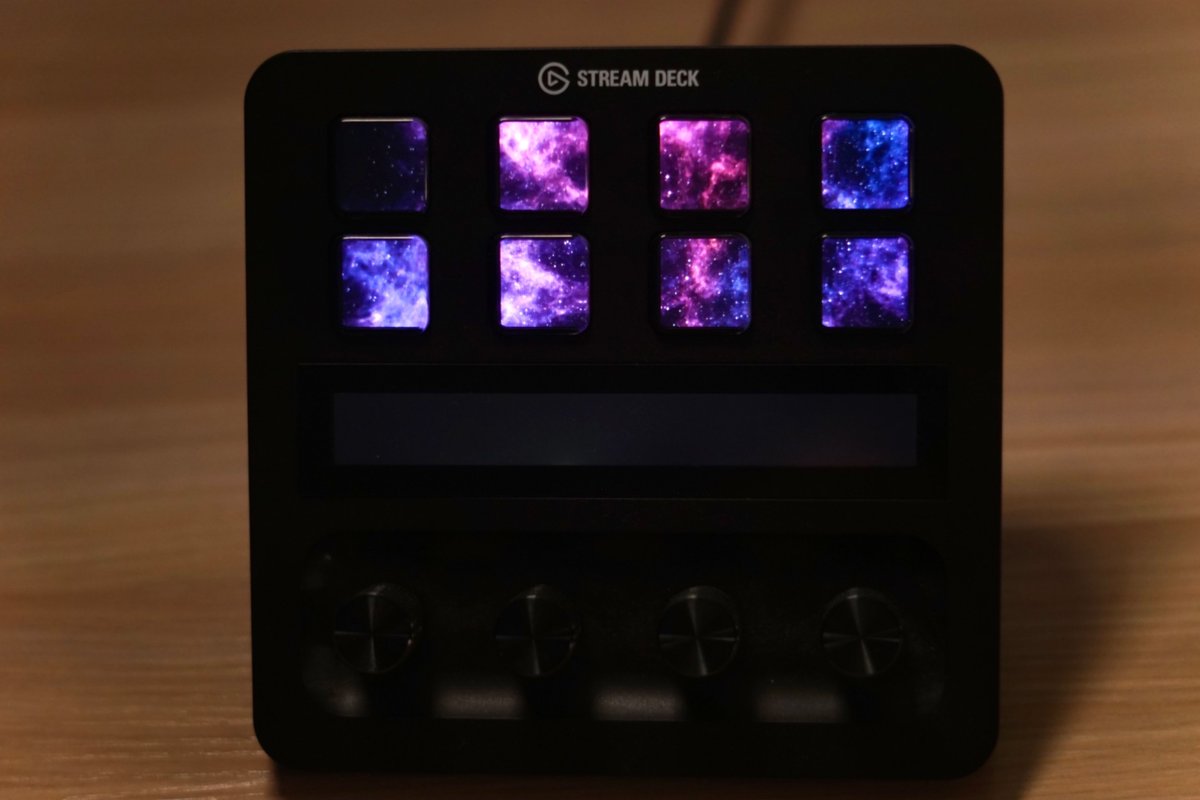 Did you know you can get screensavers for the stream deck on the Elgato marketplace? I love the Nebula one I'm using currently. If you want to go check it out. marketplace.elgato.com/product/nebula…… @elgato @elgatomarket
