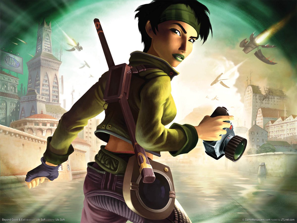 NyttSpelPlus's tweet photo. Nästa spel i ordningen blir tjugoåringen Beyond Good and Evil 🐷 Pass på att spana in Michel Ancels gamla darling innan vi spelar in med nästa gäst som är något av en gammal räv i spel-Sverige! Mer info kommer 🫵 https://t.co/loIhquY2PN