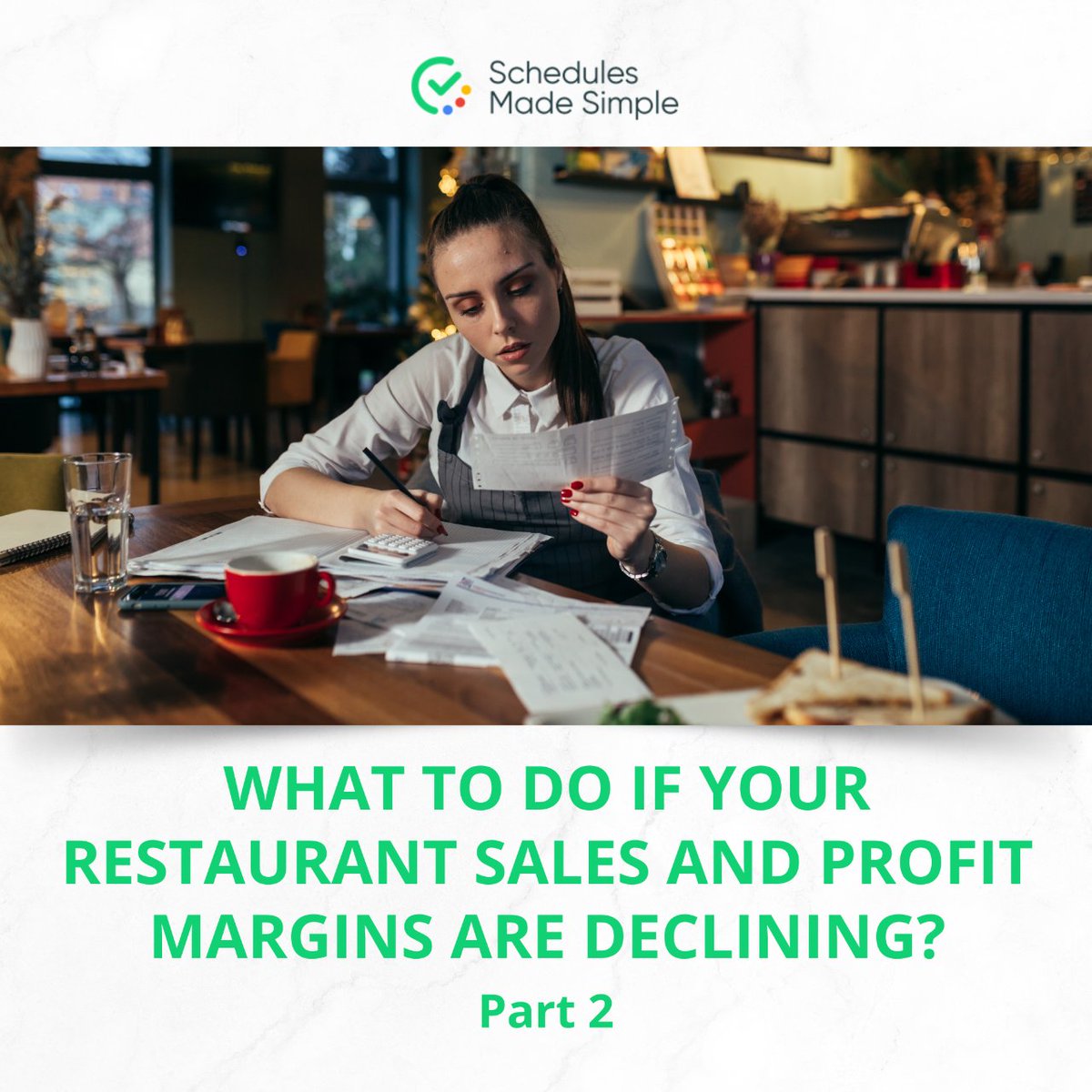 Worried about declining restaurant sales and profit margins?

You're not alone...

[Read more in the thread]

#SchedulesMadeSimple #RestaurantProfit #RestaurantProfits #Profit #ProfitMargin #RestaurantTips #NewRestaurant #PizzeriaOwner #PubOwner #CafeOwner