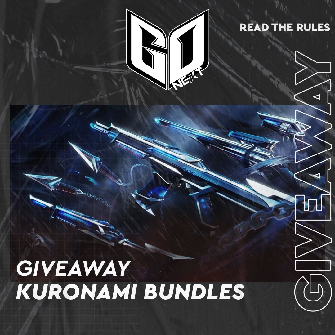 KURONAMI BUNDLE GIVEAWAY x GoNext Esports 🎁
RULES: 
🔴Follow <a href="/chadi_val/">Chadi</a>  &amp; <a href="/GoNextEsports/">GoNext Esports</a>  
👍Like and Retweet this post 
🏷️Tag in the Comments 2 friends 
📅Ends 17th of January