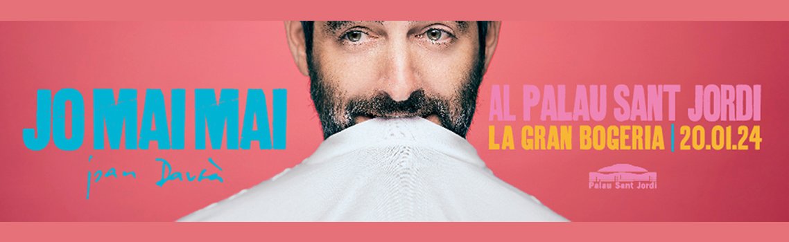 🎤 Concierto de @JoanDausa en Barcelona.

El artista catalán viene dispuesto a sorprenderte con su gira Jo Mai Mai.

📆 Sábado, 20 de enero
📍En el <a href="/PalauSantJordi/">Palau Sant Jordi</a> 

Consigue tus entradas 👇

acortar.link/82LhcS