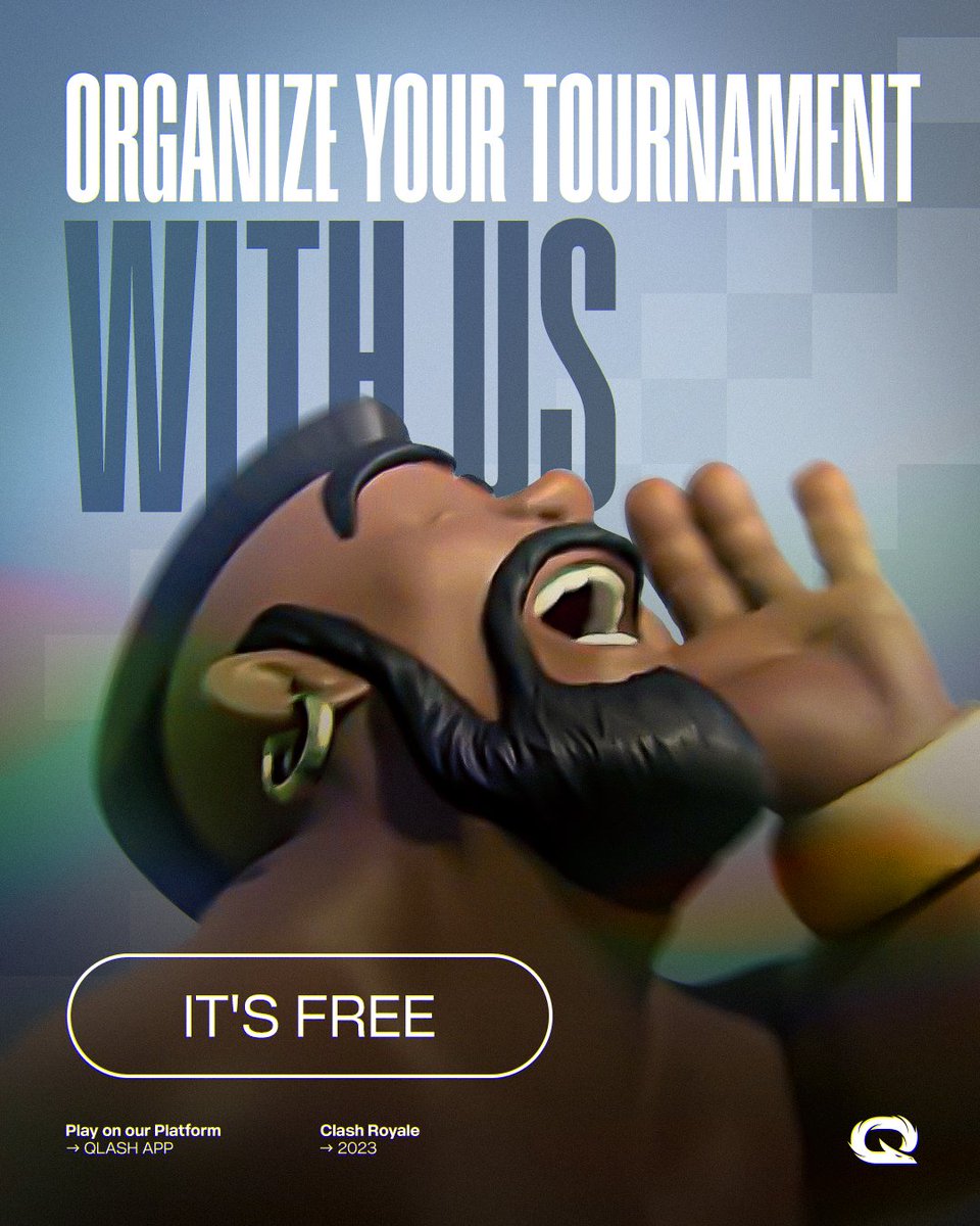 Are you planning a #ClashRoyale event but don't know what to do with the qualifications 🤔 or with event?  

Don't worry, we are the missing piece of the puzzle 🧩, our messages ✉️ are open 📬

Experience and long-term presence are on our side 😎