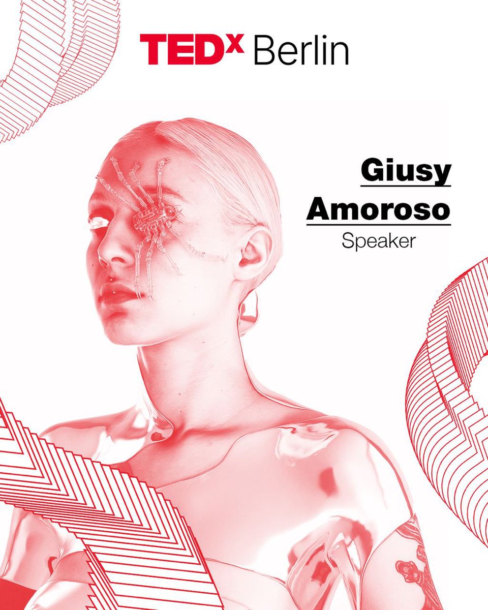 TEDxBerlin1's tweet image. 🎉 Meet Giusy Amoroso @marigoldfff , the Italian artist redefining reality in Berlin! 
🎨Explore her blend of nature, tech, and beauty at our event! 
🔗tedx2024.tedxberlin.de 

 #TechArtistry #TEDxBerlin  #BeyondPerception #SaveTheDate