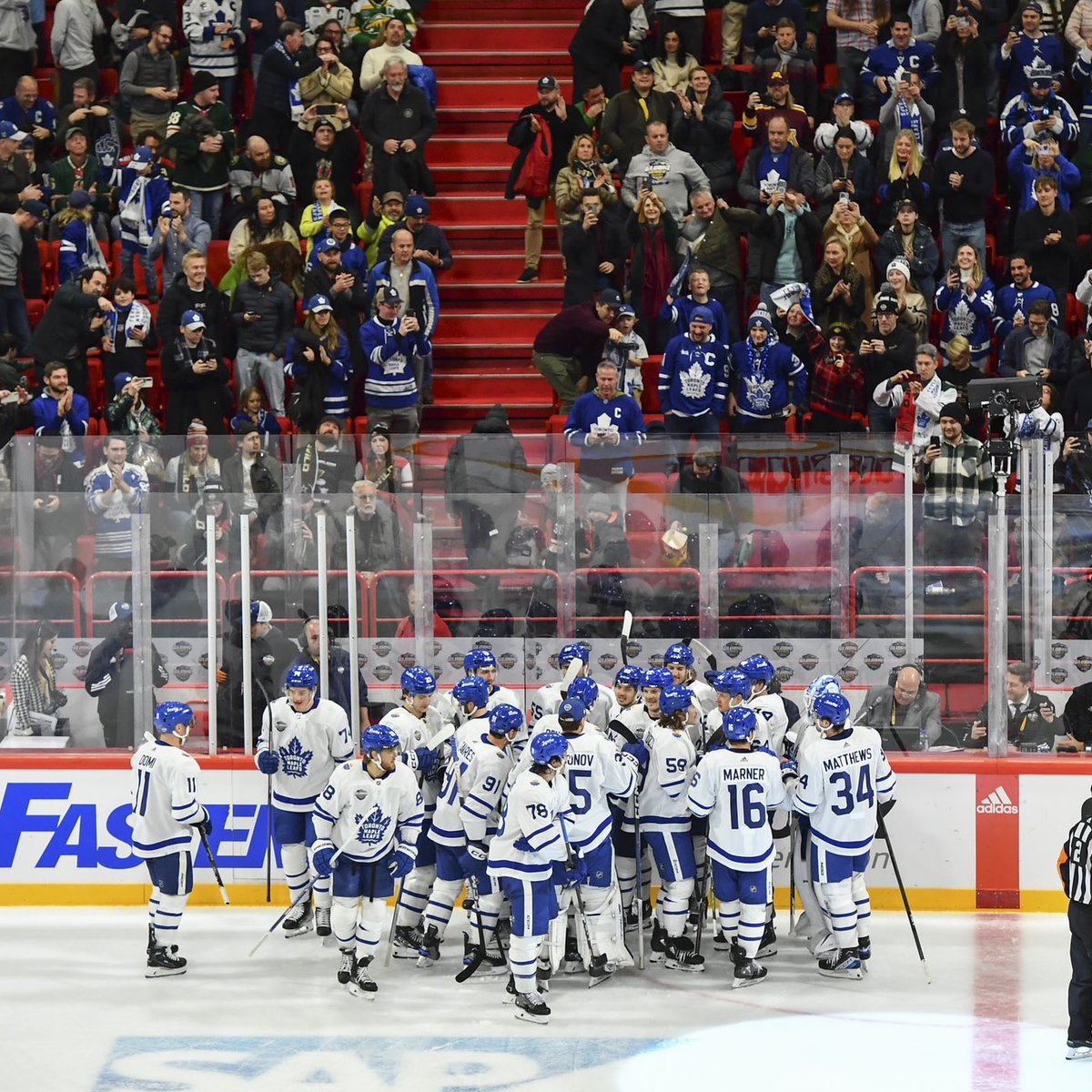 First it was Stockholm, next, the All Star Game

Let's keep the good times rolling!

Votes are doubled today!

#NHLAllStarVote    John Tavares

#NHLAllStarVote    Morgan Rielly

#NHLAllStarVote    Mitch Marner

#NHLAllStarVote    William Nylander

#LeafsForever