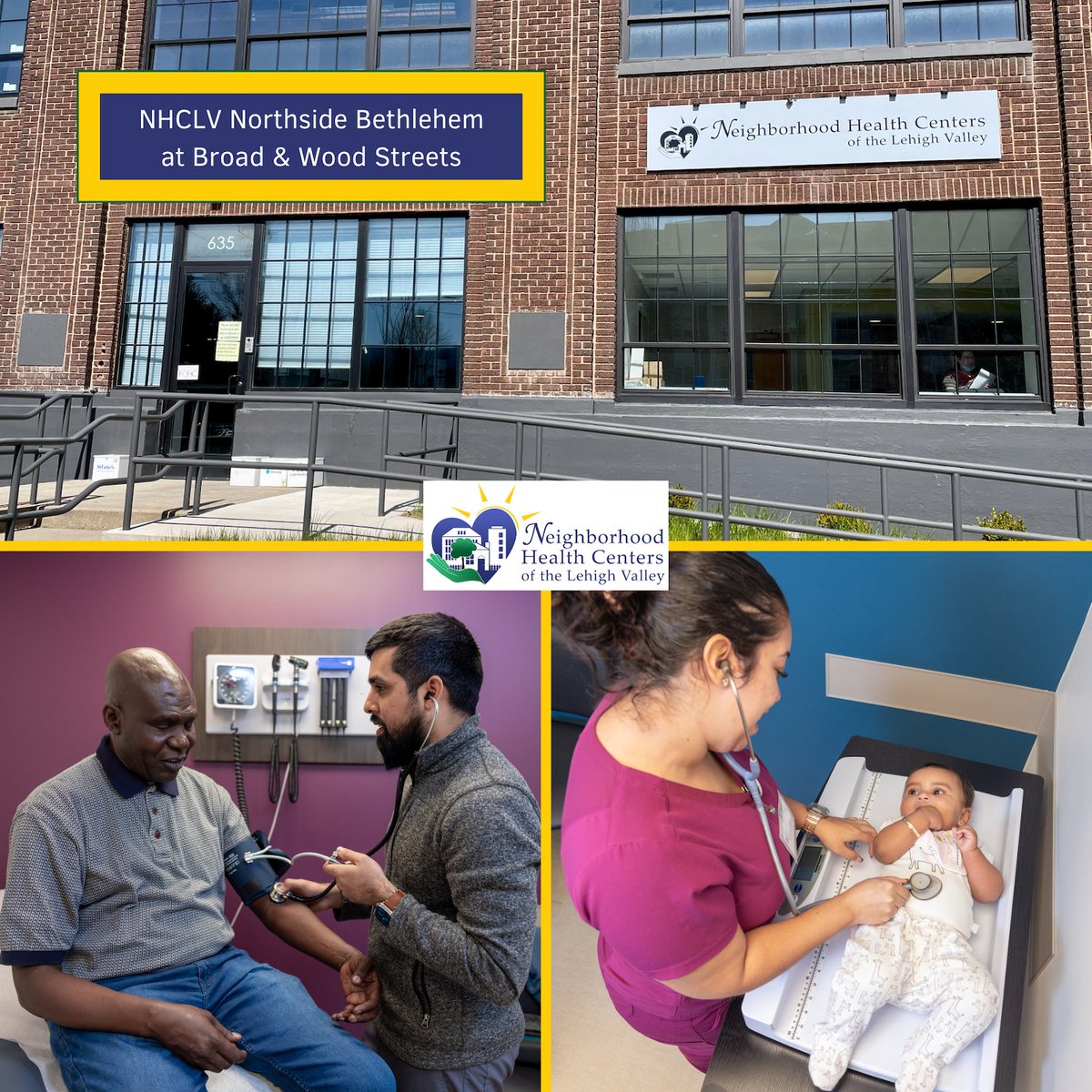 nhclv's tweet photo. The four NHCLV community health centers are here to care for you and your family five days a week with primary healthcare services. 
Learn about us and the services we offer our community here: 
https://t.co/vs3Yfqvm3h https://t.co/ZsXQn0KVcp