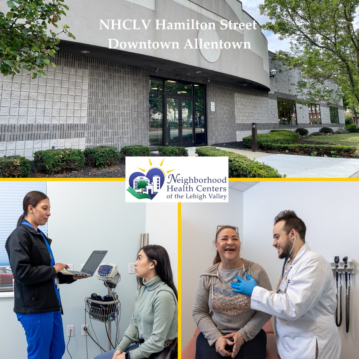 nhclv's tweet photo. The four NHCLV community health centers are here to care for you and your family five days a week with primary healthcare services. 
Learn about us and the services we offer our community here: 
https://t.co/vs3Yfqvm3h https://t.co/ZsXQn0KVcp