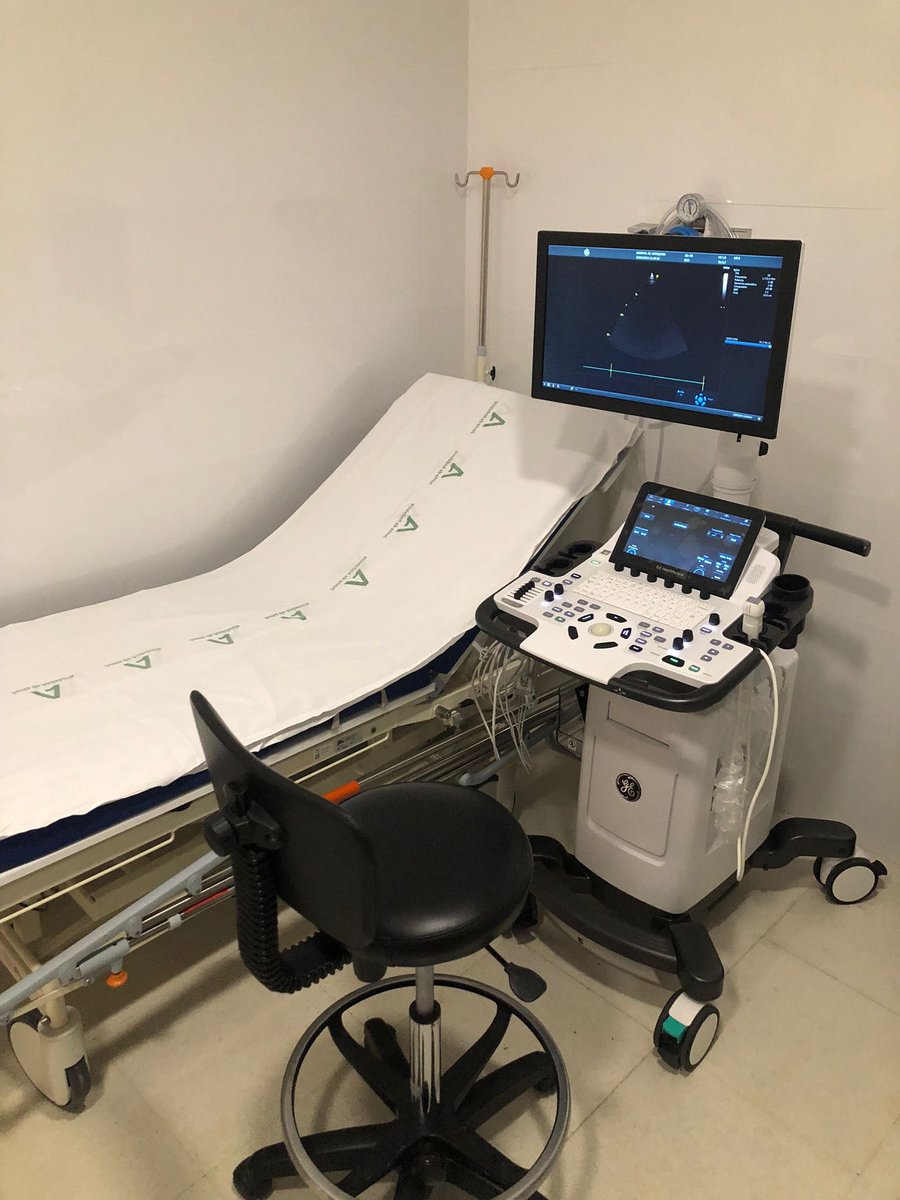 SaludNorteMalag's tweet photo. En funcionamiento desde hoy un ecógrafo de altas prestaciones para el servicio de #Cardiología del Hospital de #Antequera. ¡Lo que resulta difícil de conseguir sabe mejor!.
#Inversión #Equipamiento #AltaTecnología #RenovaciónObsolescencia #ASNMAvanza https://t.co/cGBxMfcWyc