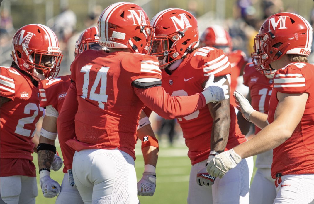 After a great conversation with <a href="/CoachJFisc/">Coach Fiscus</a> I am blessed to receive an offer from <a href="/MACBulldogsFB/">McPherson Football</a>❤️🐾
<a href="/coach_jgeorgejr/">Jeff George Jr.</a> 
<a href="/tgt_training/">Railond Garrett</a> <a href="/polk_way/">PolkWay</a> <a href="/H2Athletes/">H2 Athletes</a>
<a href="/CountyPolk/">PCGridiron</a> LLO5💜🕊️