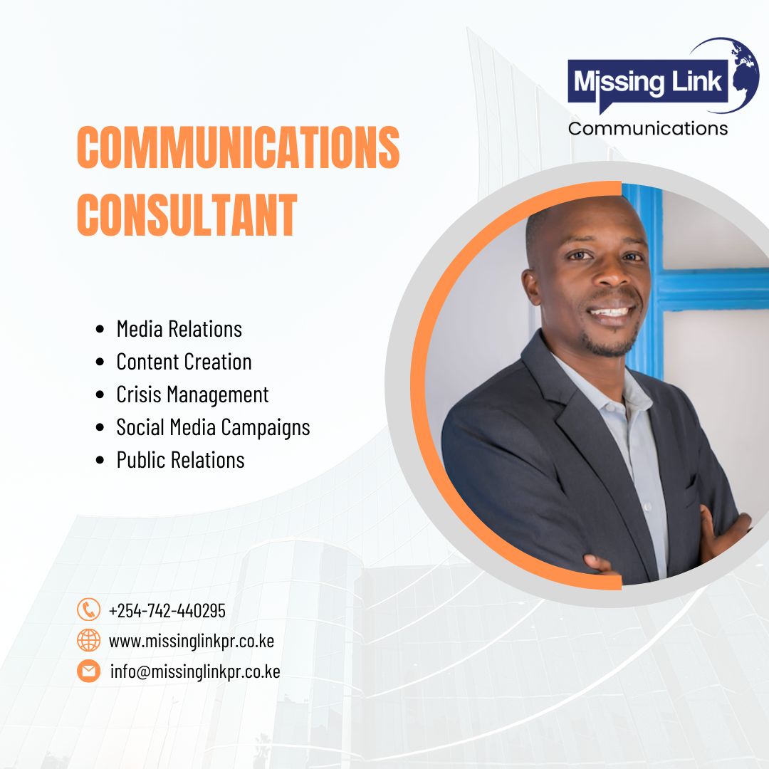 MrMuraya's tweet photo. With over a decade of experience as a trained #journalist, I bring to the table a unique set of skills and insights that make me the ideal #candidate for navigating the intricate landscape of public and media relations. @MLinkKenya
#MediaRelations #communications #storytelling https://t.co/H57e1cd31t