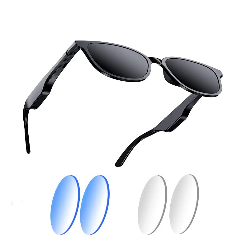 ESL individuals can buy smart glasses with Bluetooth and stereo audio sunglasses for both men and women. These glasses have touch keys, support voice assistants like Siri, and offer a long battery life of 12 or 24 hours. Call// WhatsApp - 0787942486 @ewawe_ltd #ewaweltd