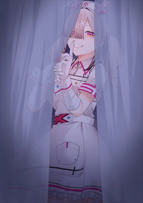 「しぃ---…」