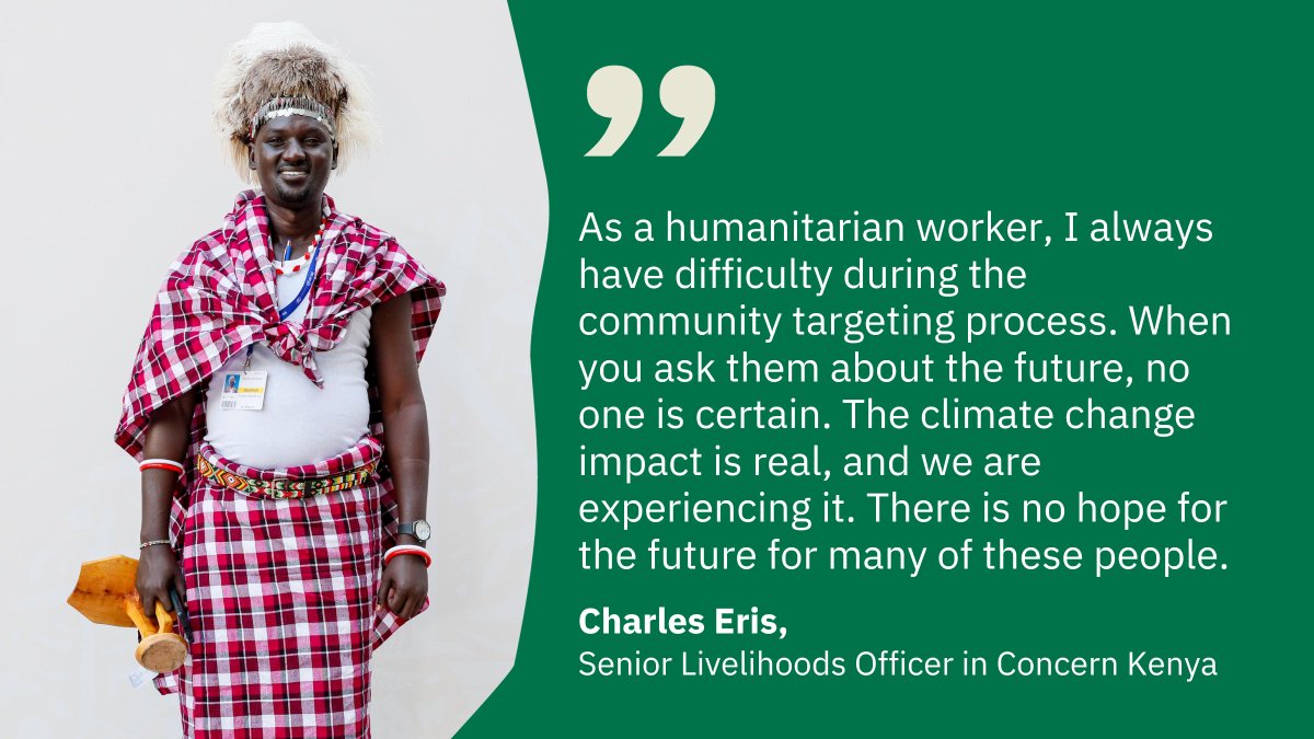 Meet Charles Eris, our Senior Livelihoods Officer from @ConcernKenya, as he shares the harsh reality of Turkana, #Kenya - a community he grew up in. Follow his journey with Concern and learn how #ClimateChange is affecting lives 👉 bit.ly/41N8Ohe