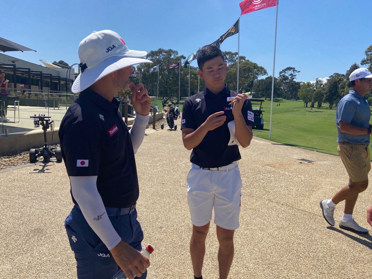 JGAofficial's tweet photo. /
第2ラウンド終了📣‼️
Australian Master of the Amateurs
\
1/10【 Round2 】
男子チーム🏌🏻
T6 本大志 -5
T29 小林匠 -1
T68 岩井光太 +5
女子チーム🏌🏻♀️
T14 藤本愛菜 +1
T30 新地真美夏 +6
T34 飯島早織 +7
⛳️スコア速報
🔗 https://t.co/UYjR6vj1GF
#amota
#amota2024
#JKG
#JGA https://t.co/qdZOJvjSCQ