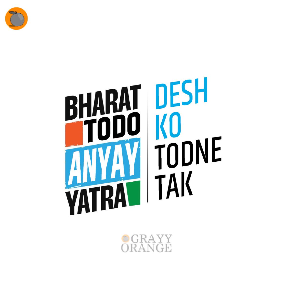 Gray Orange on X: @INCIndia Bharat Todo Anyay Yatra it is. #rahulgandhi #congressmuktbharat https://t.co/fZs8N2iZVX / X