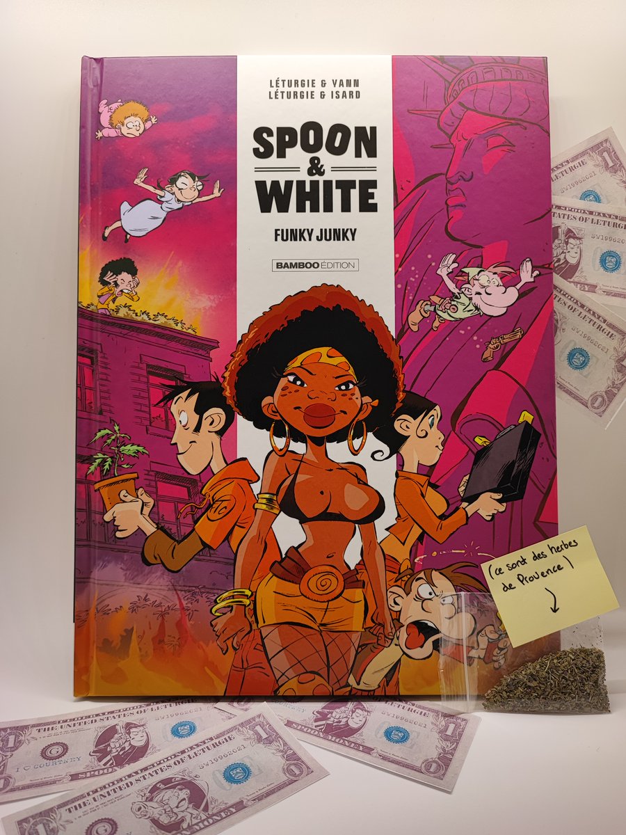 bamboo_edition's tweet photo. 📣 Les sorties du mercredi ! 📣
Découvrez dès aujourd'hui en librairie trois nouveaux albums ! ⤵
- Ping (avec la @ffttofficiel et @Tennis2Table) 🏓
- Spoon &amp; White T5 🌿
- Jean-Mowgli T2 (par @lugolgiovanni) 🩲 https://t.co/grmhtCNP08
