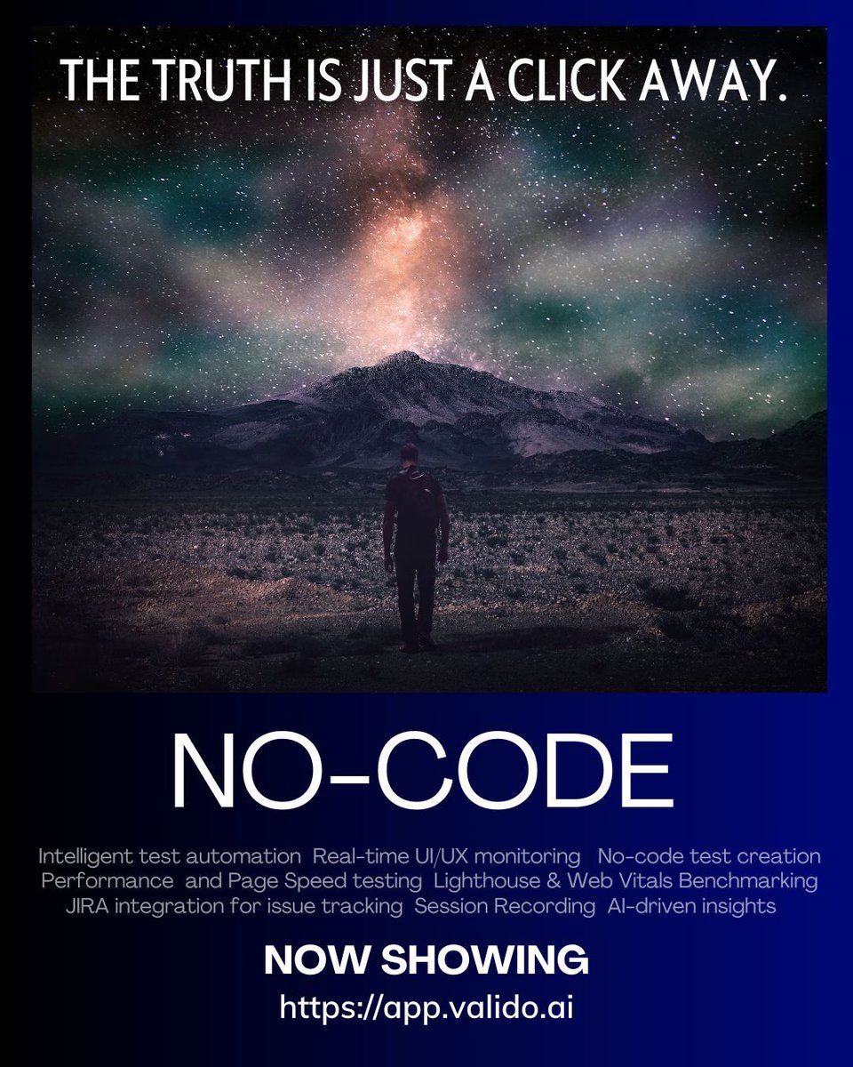 ValidoOrienteed's tweet image. While Oppenheimer ruled the 2024 Golden Globes, here's two of our favourite software testing films of the past year.
What's your favourite movie of 2023?
#softwaretesting #codeless #nocode #ux #qa #oppenheimer #goldenglobes