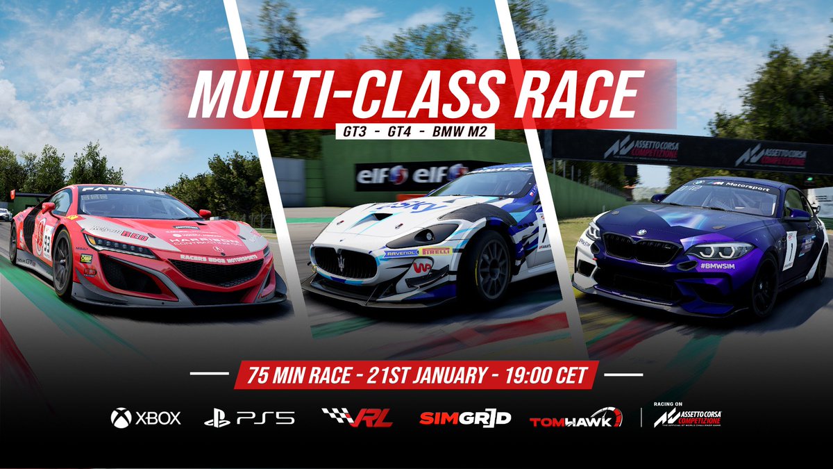 Virtual Racing League tweet media