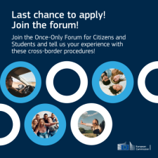 EU_Growth's tweet image. 🕑Last chance to apply!

📋 Tell us about your experiences with moving and studying abroad at the online #OnceOnly Forum for Citizens and Students this Friday 12 January.

👉 Apply now: europa.eu/!vTnJGn