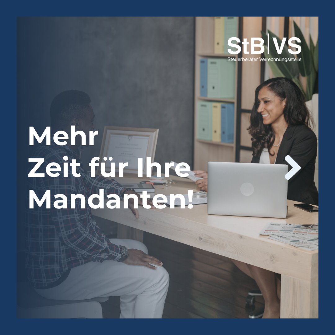 StBVS's tweet photo. Durch die Auslagerung Ihres Rechnungsmanagements zur Steuerberater Verrechnungsstelle gewinnen Sie wertvolle Zeit für Ihre #Mandanten! 

Erfahren Sie mehr: https://t.co/xPQ57o4iqR                                                    

#StBVS #Rechnungsmanagement #Steuerberatung https://t.co/wPBvLEcWg3